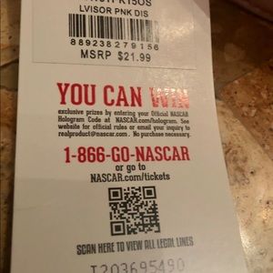 Nascar Accessories - Daytona NASCAR Sun Visor Nascar Accessories - Daytona NASCAR Sun Visor